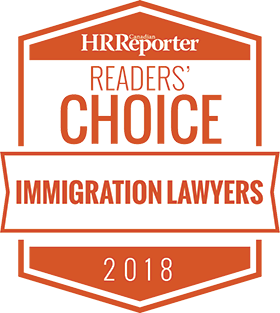 Canadian HRReporter Readers' Choice 2018 - Immigration Lawers